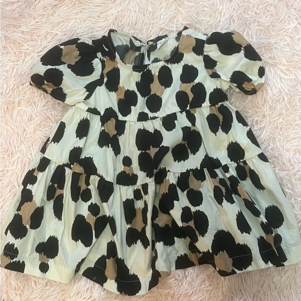 Gap Leopard Print Baby Dress 18-24 months Never